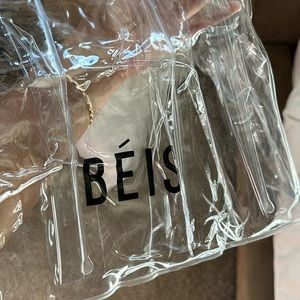 BEIS Inflatable Beach Pillow/Sand Pillow CLEAR